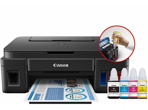 Canon Impresora Multifunción Sistema Tinta Continua G2100