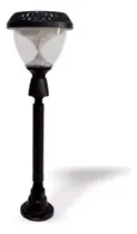 Comprar Farol De Piso Solar Led 10w Rgb Farola Con Control Exterior Estructura Negro