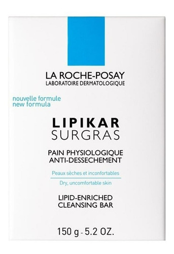 Dermolimpiador En Barra La Roche Posay Lipikar Surgras 150g
