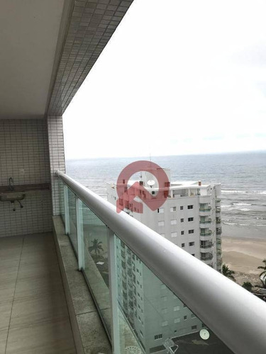Imagem 8 de 19 de Apartamento Com 3 Dormitórios À Venda, 132 M² Por R$ 690.000,00 - Vila Caiçara - Praia Grande/sp - Ap2574