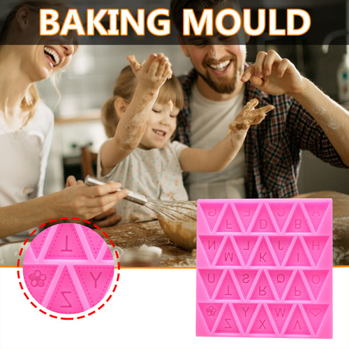 Molde De Pastel En Forma De Letra N Para Chocolate, Letras G