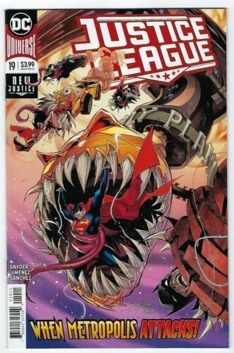 Dc Comics Fisico Justice League #19 2019