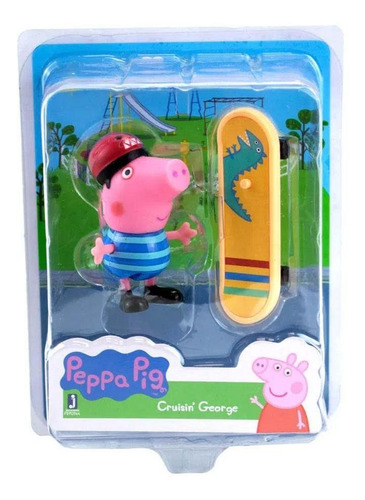 Figura Peppa Pig Com Acessorio George Radical 2312