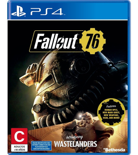 Fallout 76 Wastelanders Edition Ps4 Físico Standard Edition