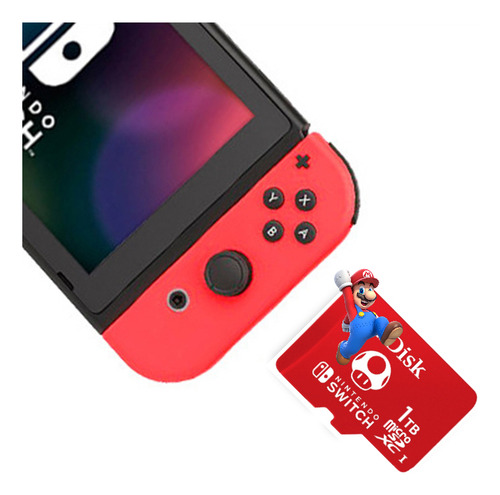 Memoria Micro Sd De 1 Tb Para Nintendo Switch 4k 100 Mb/s, 1