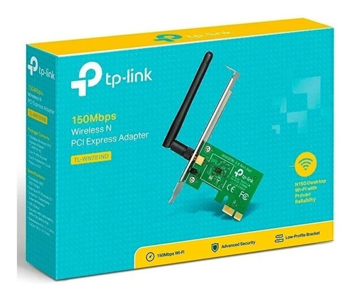 Placa De Red Inalambrica Wifi Tp-link Wn781nd 150mbps