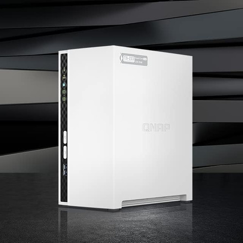 Qnap Nas Ts-233 0tb Hdd Externo 3.5 Almacenamiento Color Blanco