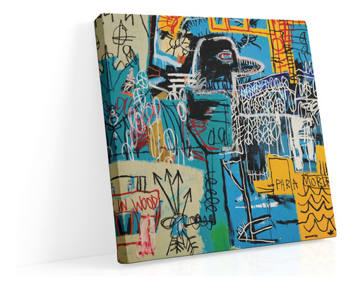 Cuadro De Arte Bird On Money Jean-michel Basquiat Decoracion