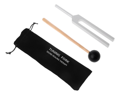 Tenedor De Afinación Médico De Aluminio Con Mazo, Diseño De