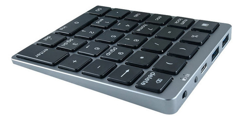 Teclado Numérico Inalámbrico: Bt/usb, Batería Incorporada,