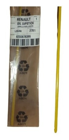 Imagen 2 de 2 de Varilla Medir Aceite Renault Symbol / Logan 8 V Plastica