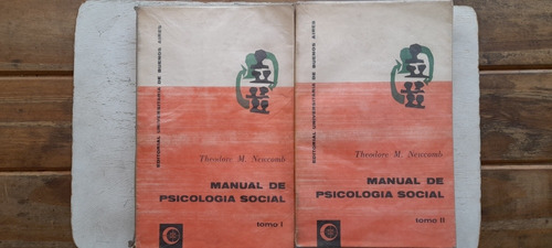 Manual De Psicología Social 2 Tomos De Teodoro Newcom