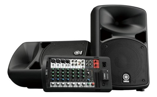 Yamaha Sistema De Audio Portatil Bluetooth Stagepas 600bt Negro
