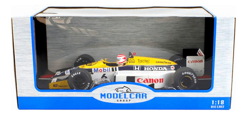 Nelson Piquet Williams Vencedor Gp Brasil 1986 1/18 Mcg