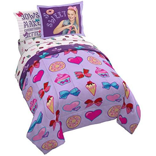 Juego De Cama Completa Nickelodeon Jojo Siwa Sweet Life...