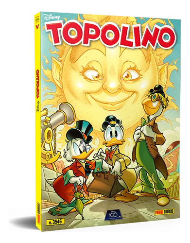  Topolino 3545 3546 3547 + Jogo La Spada Di Ghiaccio Em 3 Partes - Editora Panini - Tudo Em Italiano - Formato 14 X 19 - Capa Mole - 2023 - Bonellihq Fev24