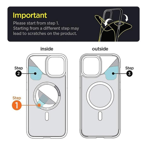 Carcasa Para iPhone 14 Pro Max 14 Pro 14 Tpu Magsafe Clear