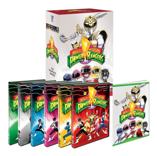Mighty Morphin Power Rangers Boxset La Serie Completa En Dvd