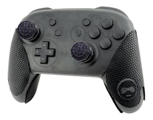 Protectores De Goma Y Grip Para Joystick Kit Nightfall Nsw