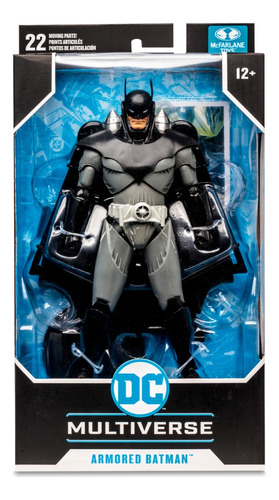 Figura De Acción Articulada Armored Batman Dc Multiverse 