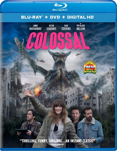 Blu-ray + Dvd Colossal