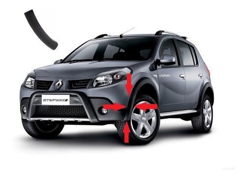 Sandero Stepway 2009 2010 Fender Paragolp Delantero Izquierd