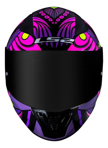 Capacete Ls2 Ff353 Rapid Athena Roxo - 60