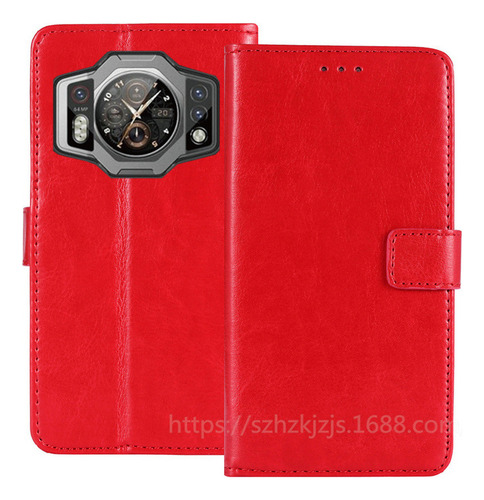 Funda Trasera De Cuero Retro Para Oukitel Wp21