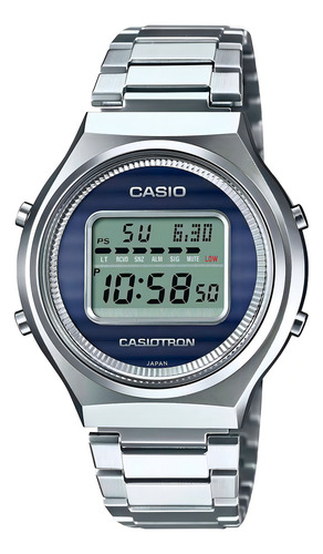 Relógio Casio TRN-50-2a masculino em aço prateado