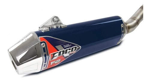 Escapamento Completo Mxf 300 Rxs 2022 Modelo F2 Foco Racing