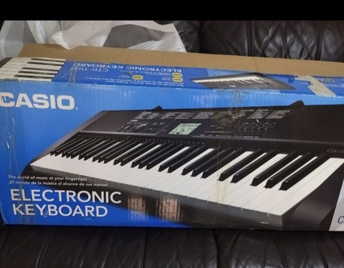 Imagen 2 de 3 de Piano Electrónico Marca Casio Ctk 1100. 5 Octavas