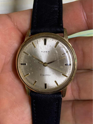 Reloj De Pulso Timex Electric Dorado (Usado)