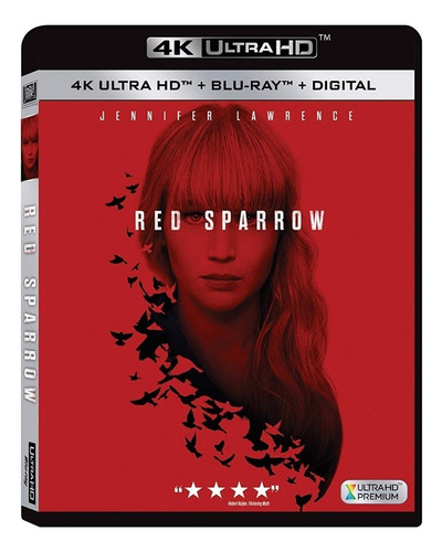 Operacion Red Sparrow Pelicula 4k Ultra Hd Blu-ray
