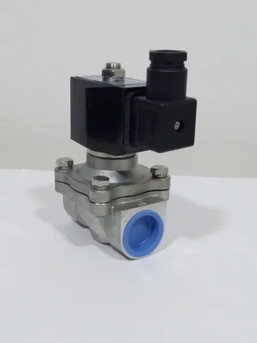 Válvula Solenoide De Acero Inoxidable 110 Vac, Dn20 3/4