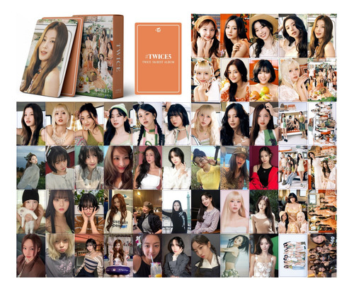 55pcs-album Twice5 Cartão Pequeno Momo Sana Lin Na Lian