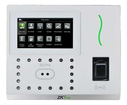 Zkteco G3pro Control Acceso Y Asist. Facial Palmas Tarjetas