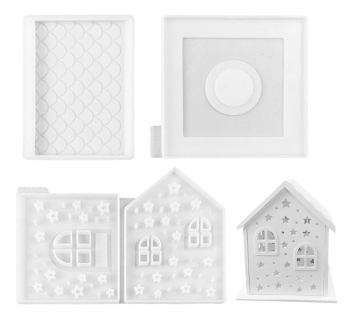 Molde De Silicona Para Casa Molde Para Velas De Casa Molde D