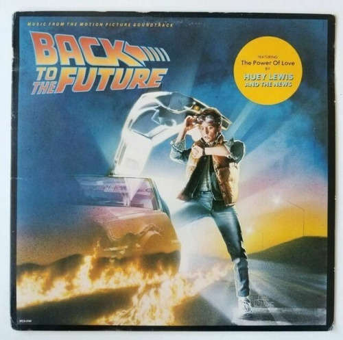 Back To The Future Vinilo Lp Importado Volver Al Futuro