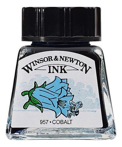 Tinta Nanquim Winsor & Newton Cobalto Cobalt 14ml