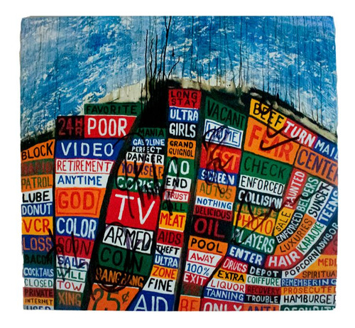 Disco Vinyl Firmado Por Radiohead Álbum  Hail To The Thief 
