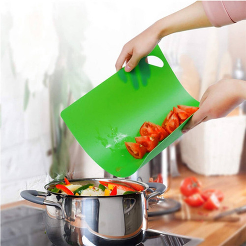 A 6 Tablas Cortar Picar Carne Plastico Colores Tapetes