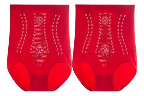 Pantalones Moldeadores Control Vientre Cintura Posparto 2pcs