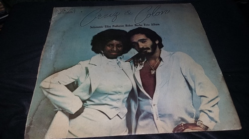 Cruz & Colon Celia Cruz Willie Colon Lp Vinilo Salsa