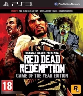 Red Dead Redemption Goty + Dlc ~ Videojuego Ps3 Español