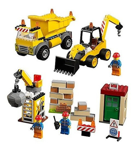 Sitio De Demolición Lego Juniors 10734 Kit De Construcción