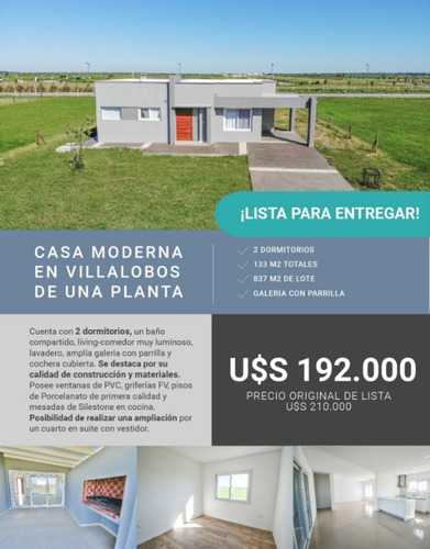 Casa En Venta En Villalobos