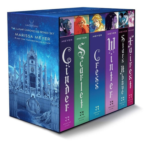 Boxset Crónicas Lunares De Marissa Meyer (6 Libros Nueva Ed) | Envío gratis