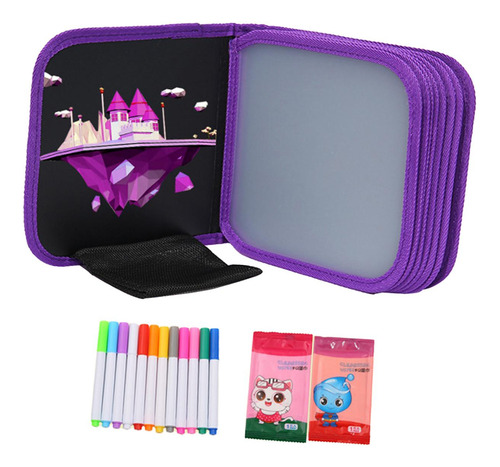Juego De Libros De Borrables, Juguetes De Pintura, Estilo B