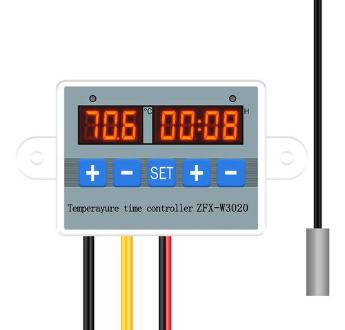 Controlador De Temperatura Temporizador Termostato W3020 