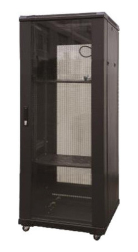 Rack -vf- 32u De Piso 600x1000 Negro Puerta Hiperventilada